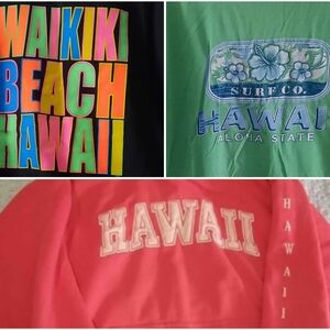 (3) Hawaii Hoodie & Graphic Tee Bundle